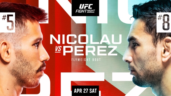 دانلود رویداد یو اف سی :UFC on ESPN 55: Nicolau vs. Perez